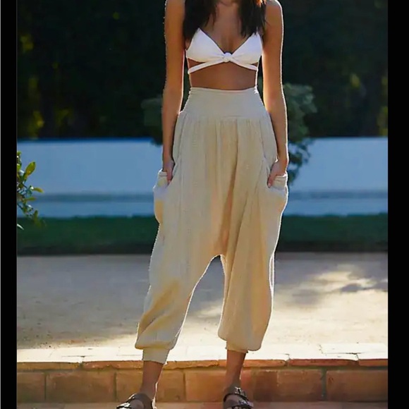 Free People Pants - Free People Walk on Fire Pant Harem Style